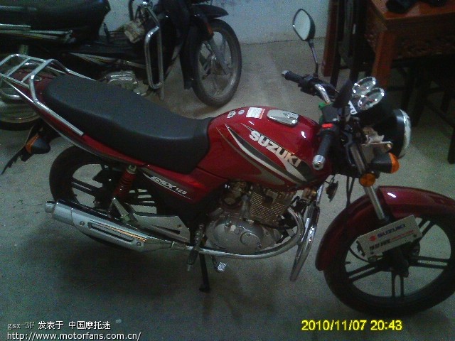 gsx125-3F发动机有敲缸的声音,(轻骑铃木的技