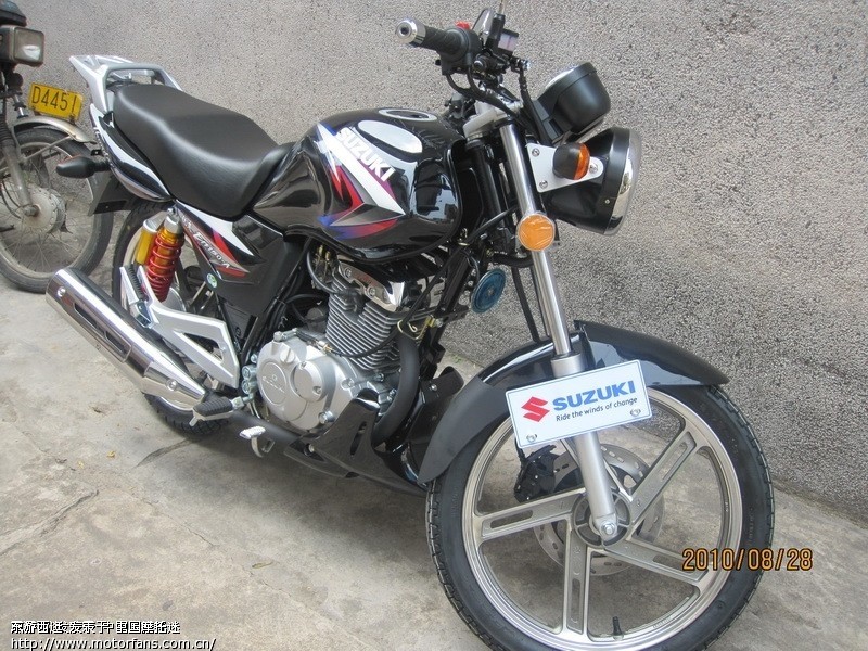 湖北第一台EN150 圆灯版蓝色 昨天提货 有时间