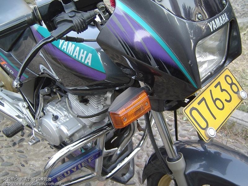 玩家收藏的96极品yamaha劲豹150和没动过的天津本田90机器高清图片