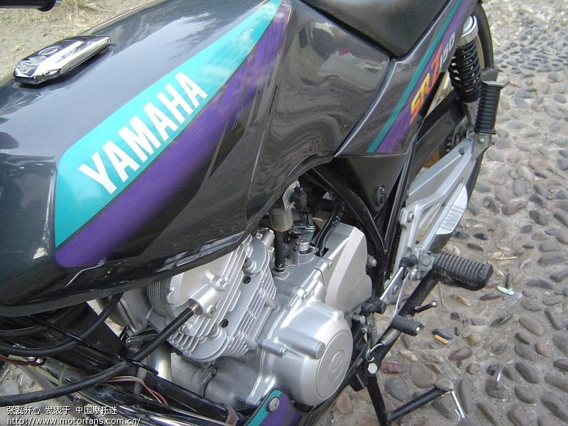 玩家收藏的96极品yamaha劲豹150和没动过的天津本田90机器高清图片