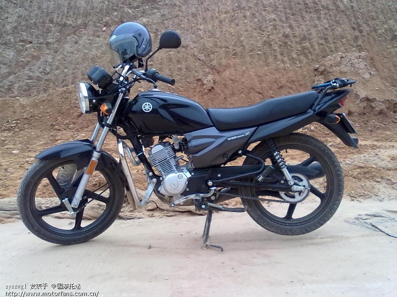 雅马哈国三yb125Z 排气隔热板换个颜色好看?