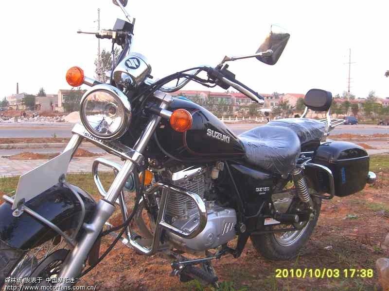 轻骑铃木风暴太子GZ150(QS150B)欢迎您和爱