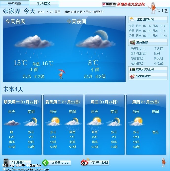  吉首 地区 天气 趋势 预报 【发布于11月27日】 - 