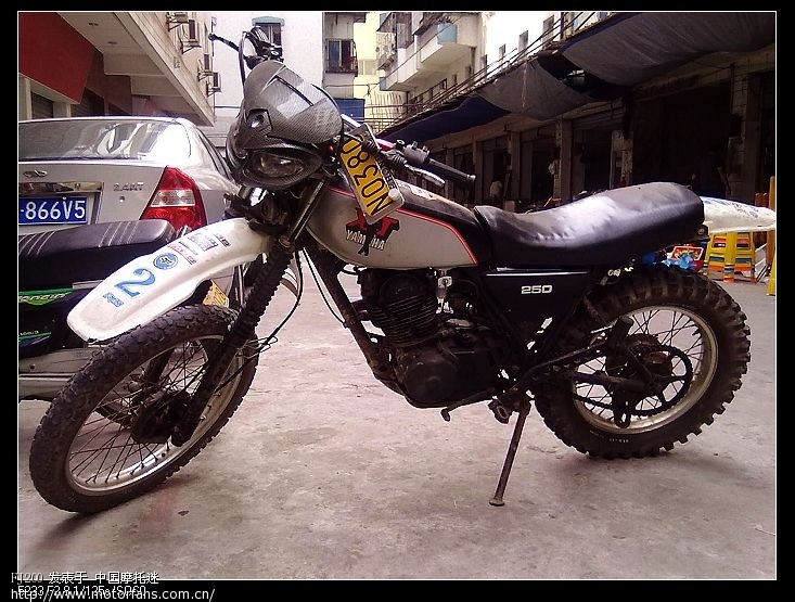 各位大哥有老款XT250的改装图片吗 - 激情越野