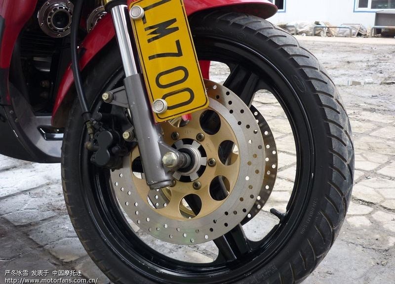 真假?正新真空胎--请教大虾! - 豪爵铃木 - 摩托