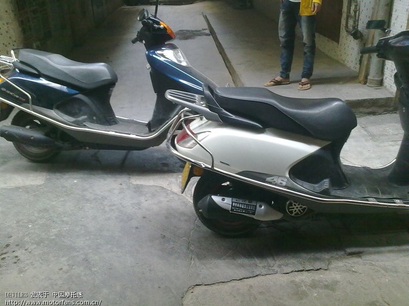 换了车壳,180米 - 踏板论坛 - 五羊本田踏板专区