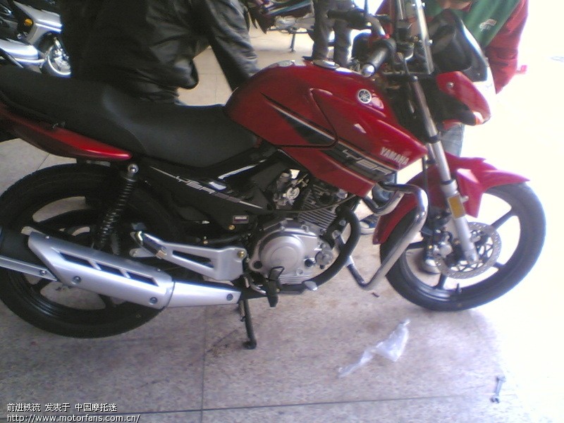 今天入手的杂牌车jym125-7 - 雅马哈 - 摩托车论