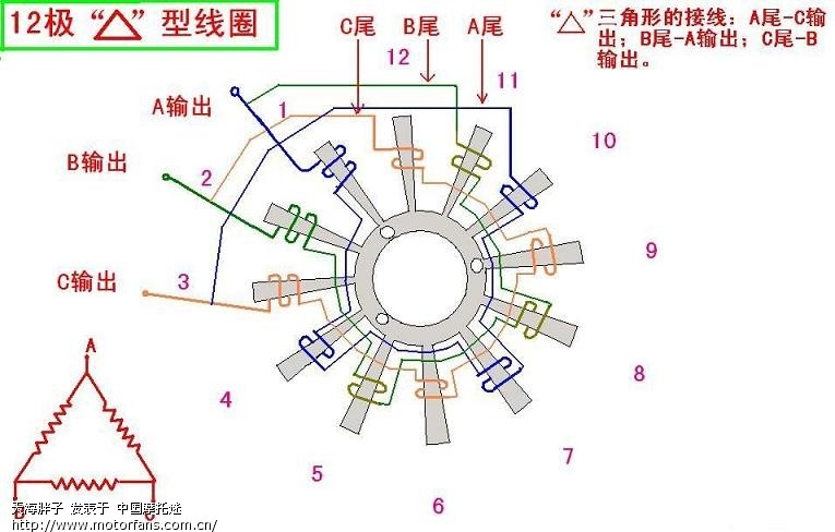 不用花钱磁电机两相改三相 - 维修改装 - 摩托车