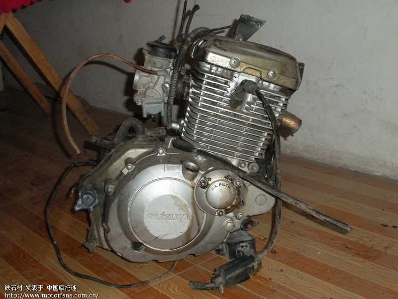 我花了300个大洋去拆了一台铃木150的发动机