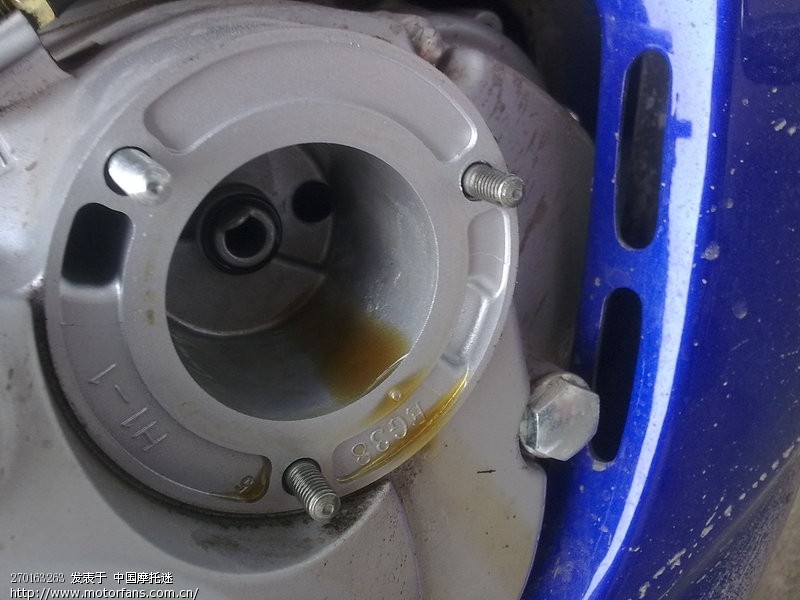 献给EN125系列放油孔滑丝了的朋友们,和换机