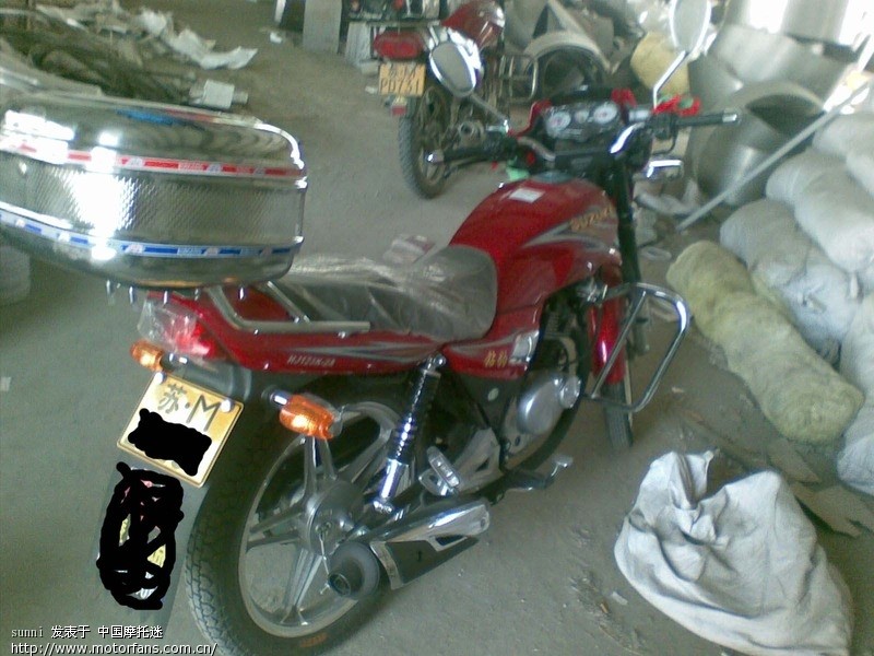 刚入手的国三钻豹2A - 豪爵铃木 - 摩托车论坛
