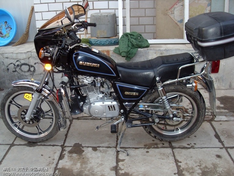 豪爵铃木GN125-2庐山真面目!【经验分享贴】