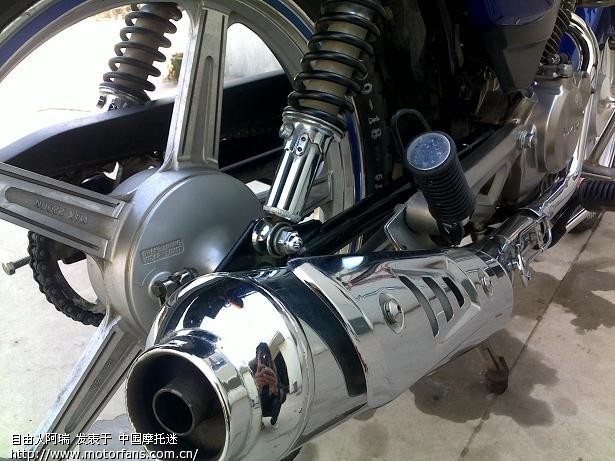 最新出浴图!链条清洗了腰累折了! - 摩托车论