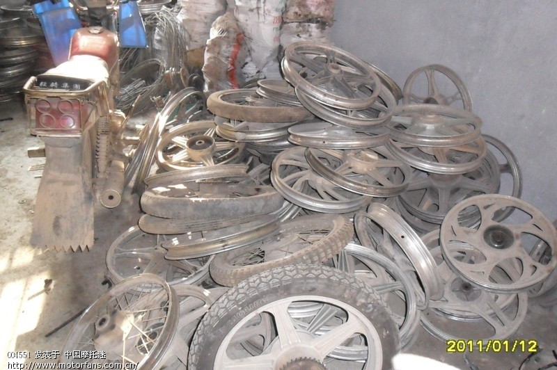 去摩托车回收站拆车太厉害了 - 维修改装 - 摩托