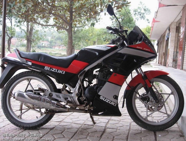铃木王中王GS125R复活散记(改装雅马哈SR1