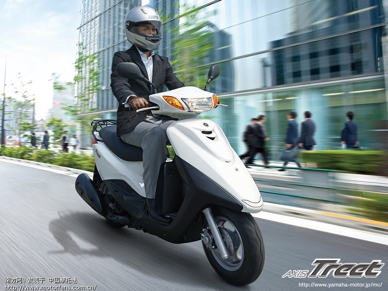 日语雅马哈官网 见到的踏板系列 上图大家共分