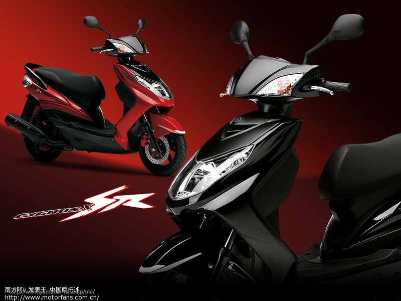 日语雅马哈官网 见到的踏板系列 上图大家共分