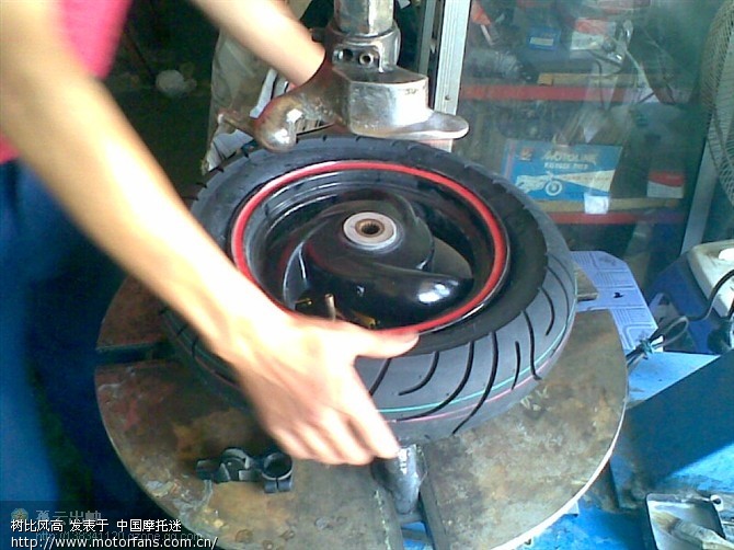 迅鹰换胎交流 - 踏板论坛 - 摩托车论坛 - 中国第