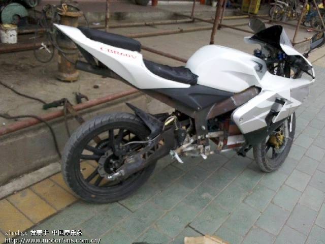 自制CBR 60V 电动跑车 - 天下大排 - 摩托车论