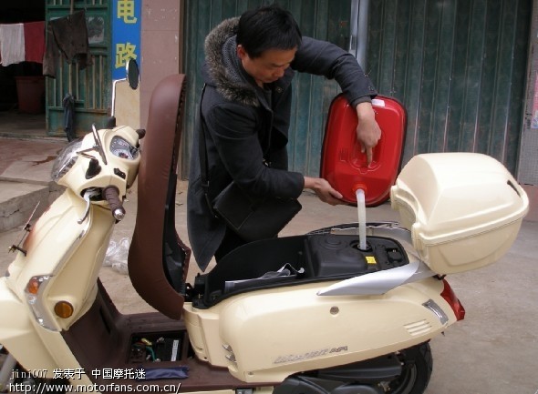 新车光阳like180到湖北黄冈 - 光阳摩托 - 摩托车