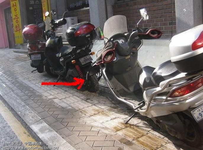 韩国摩托车为什么不锁? - 上海摩友交流区 - 摩