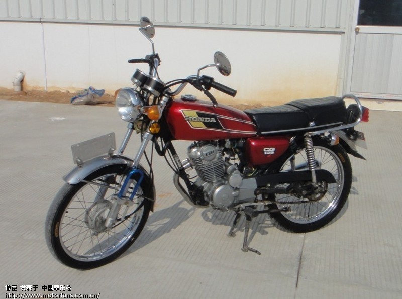 大年初一值班,带上我的复古CG125 - 五羊本田