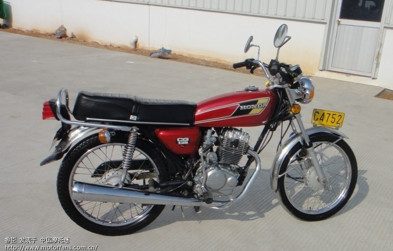 大年初一值班,带上我的复古CG125 - 五羊本田