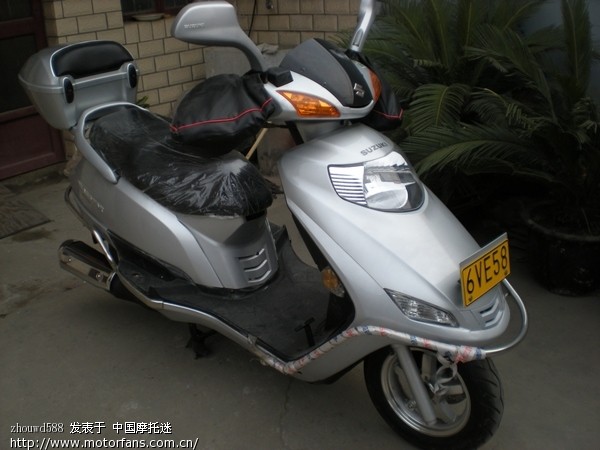 轻骑铃木锋彩QS125T-3,及百公里的油耗问题.