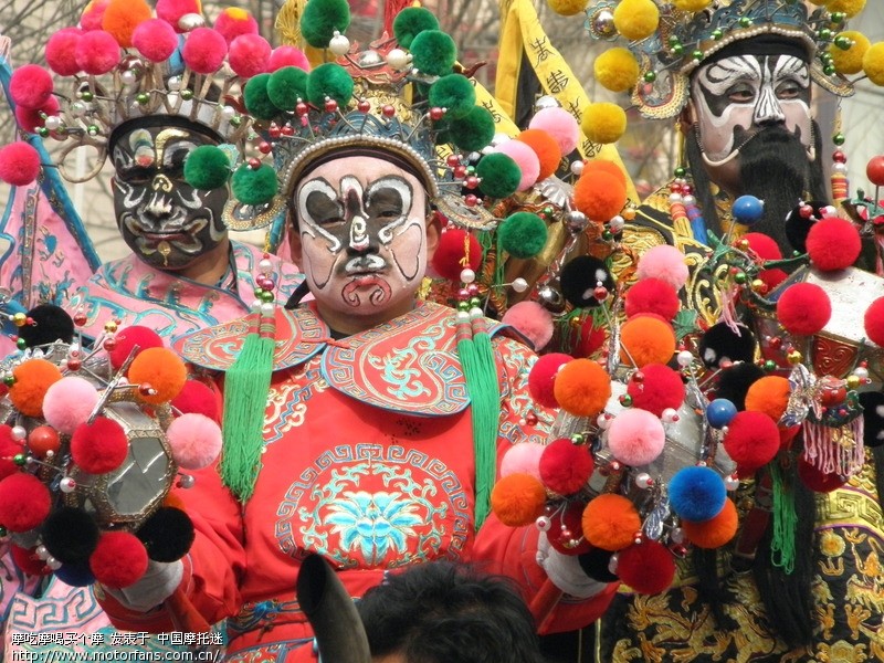 正月十四虢镇的社火 - 陕西摩友交流区 - 宝鸡-星