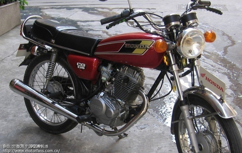 我想知普通CG125方灯换圆灯是什么样 - 维修改