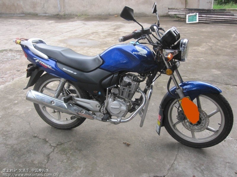 老锋翼提车图片 - 五羊本田 - 摩托车论坛 - 中国