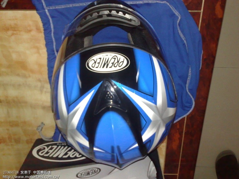 晒晒我今天新买的头盔!PREMIER帕米尔 - 北京