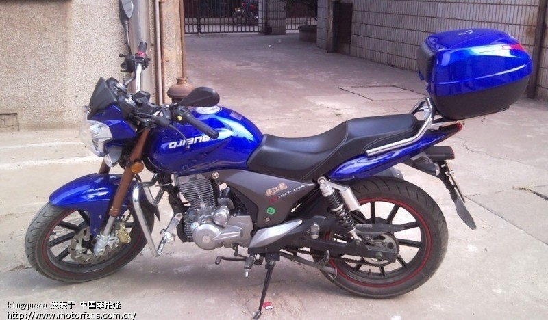 钱江龙150-19A安装尾箱 - 摩托车论坛 - 钱江摩