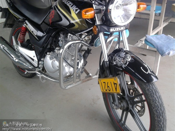 gsx125-3F发动机有敲缸的声音,(轻骑铃木的技