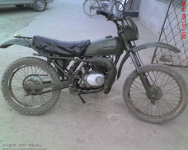 我改的金城70。铃木TS50越野 - 维修改装 - 摩