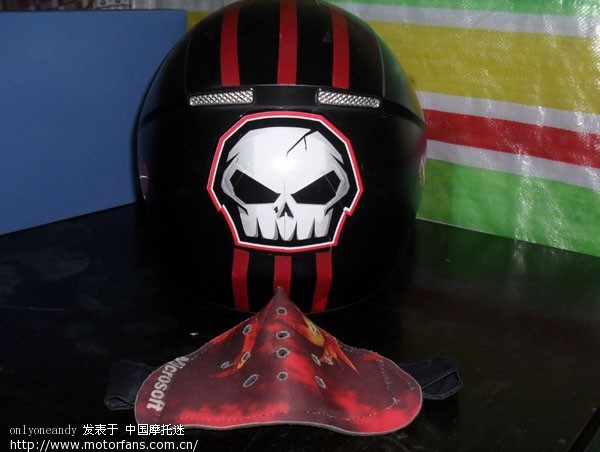 自制大护嘴,冬天不起雾,不冷!头盔贴花,尾箱贴