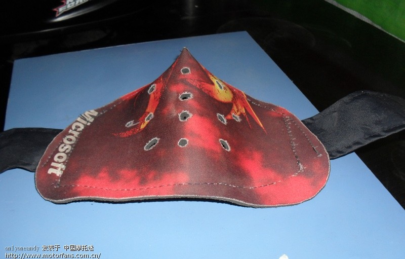 自制大护嘴,冬天不起雾,不冷!头盔贴花,尾箱贴