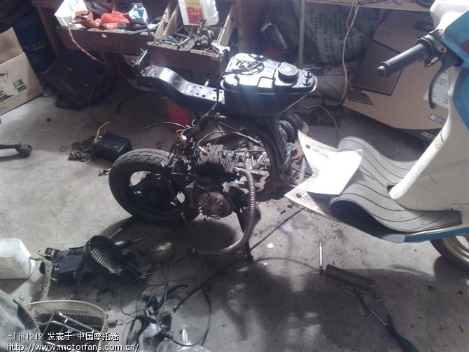 菜鸟打造全球第一辆最舒适的 本田DJ1小踏板