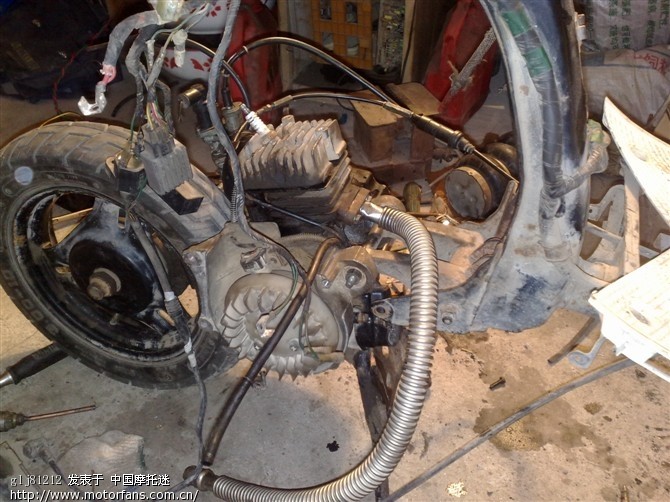 菜鸟打造全球第一辆最舒适的 本田DJ1小踏板