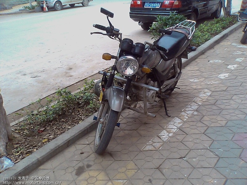 大阳125-38雪狼外观小改成铃木EN125 - 摩托车