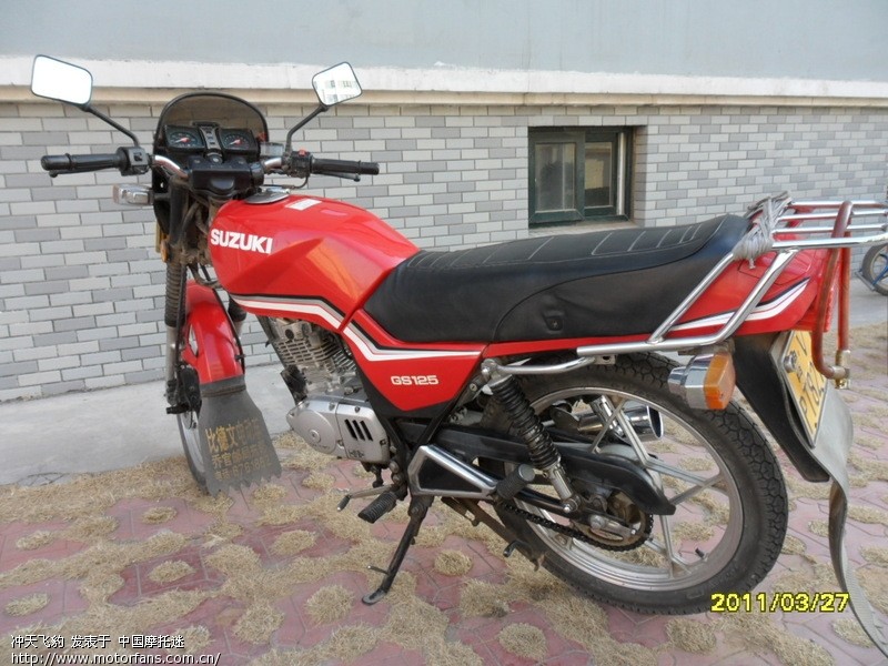 铃木王50000公里裸照 - 摩托车论坛 - 济南铃木