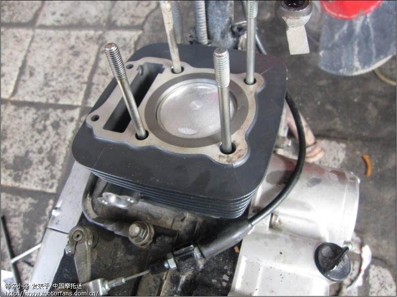 南益铃木编号F420发动机125CC改150CC - 维