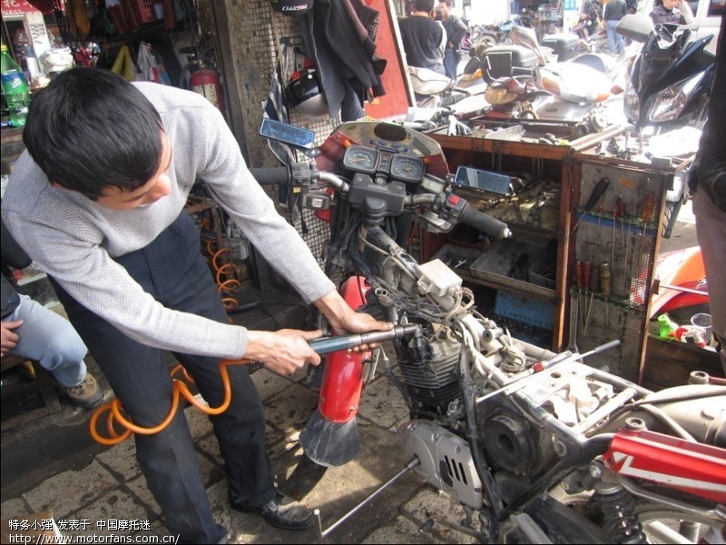 南益铃木编号F420发动机125CC改150CC - 维