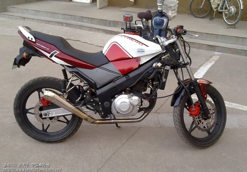 赛车春风150 夜猫赛车改街车有图更新- 维修改