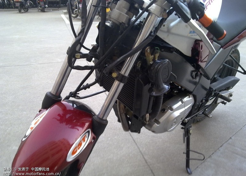 赛车 春风150 夜猫赛车 改街车 有图 更新 - 维修