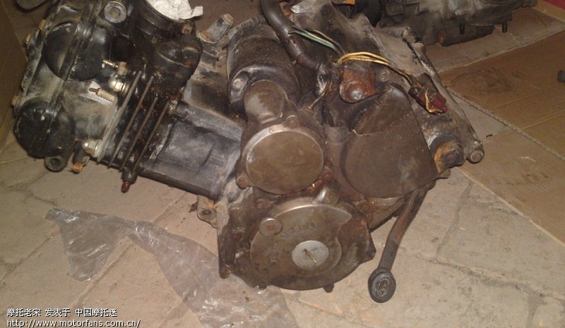 给大家看看我刚刚讨到的越野四冲程水冷250发