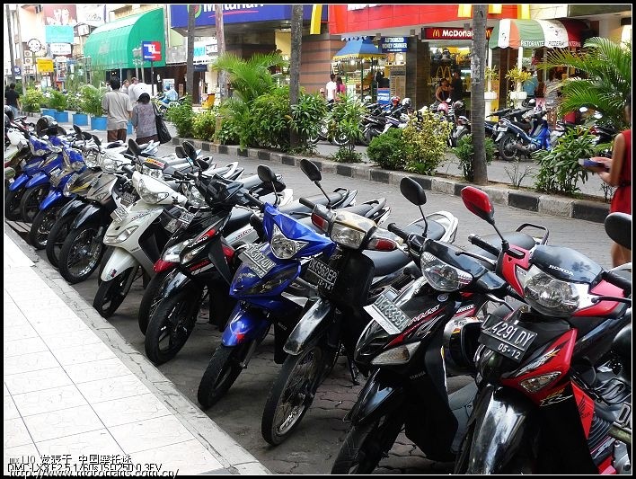 印尼巴厘岛人全部骑弯梁 - 弯梁世界 - 摩托车论