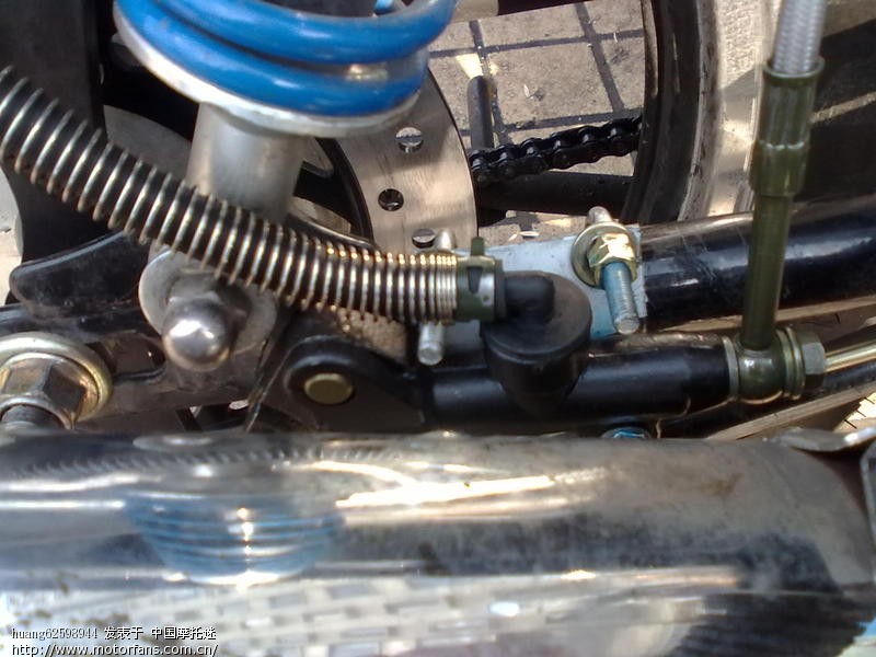摩托车改后碟刹 - 上海摩友交流区 - 摩托车论坛