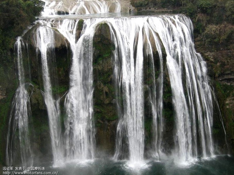 想减免黄果树瀑布门票的请进 - 色魔驴行 - 摩托