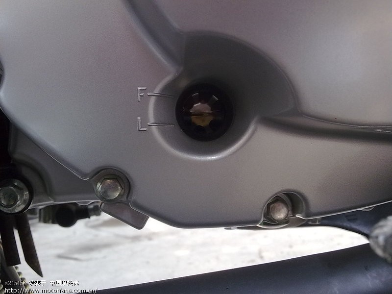 3F换机油全过程,超简单 - 豪爵铃木 - 摩托车论